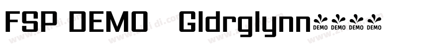 FSP DEMO   Gldrglynn字体转换